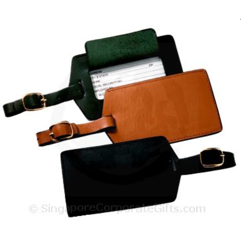 Genuine Leather Luggage Tag